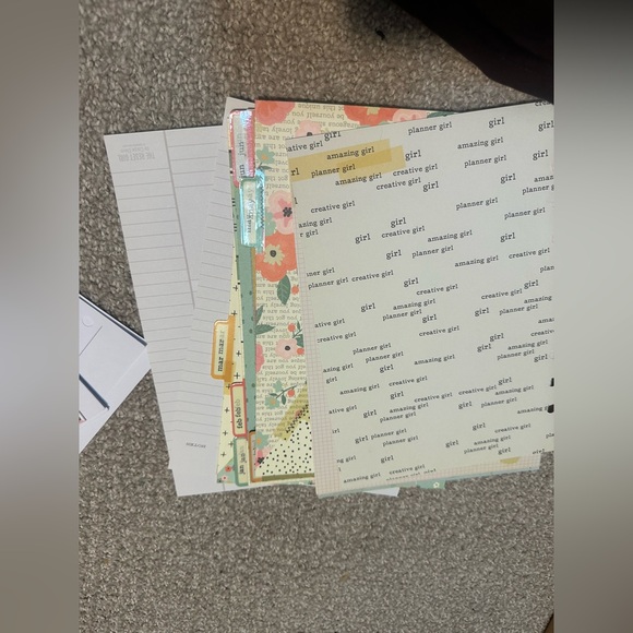 Planner Add In Paper Bundle - Picture 2 of 6